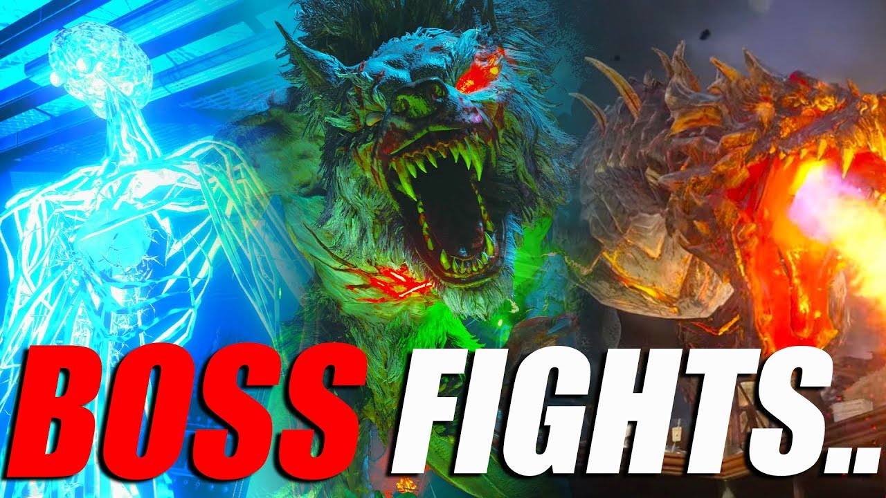 Boss Fight’s in Call of Duty Zombies… - YouTube