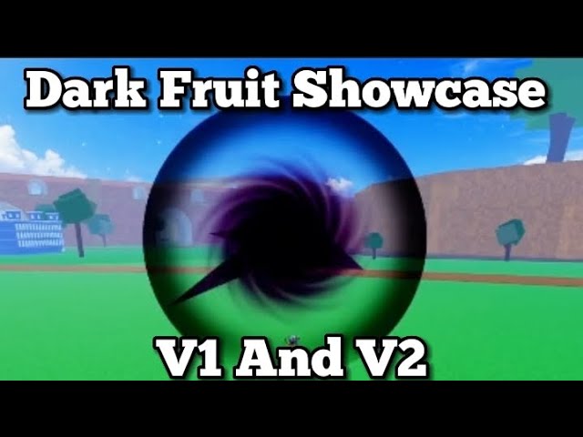 Blox Fruits Dark Fruit Showcase Awakened And Unawakend Rework (ROBLOX) 