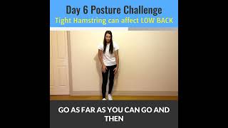 Test your Hamstrings & a dynamic stretch to help