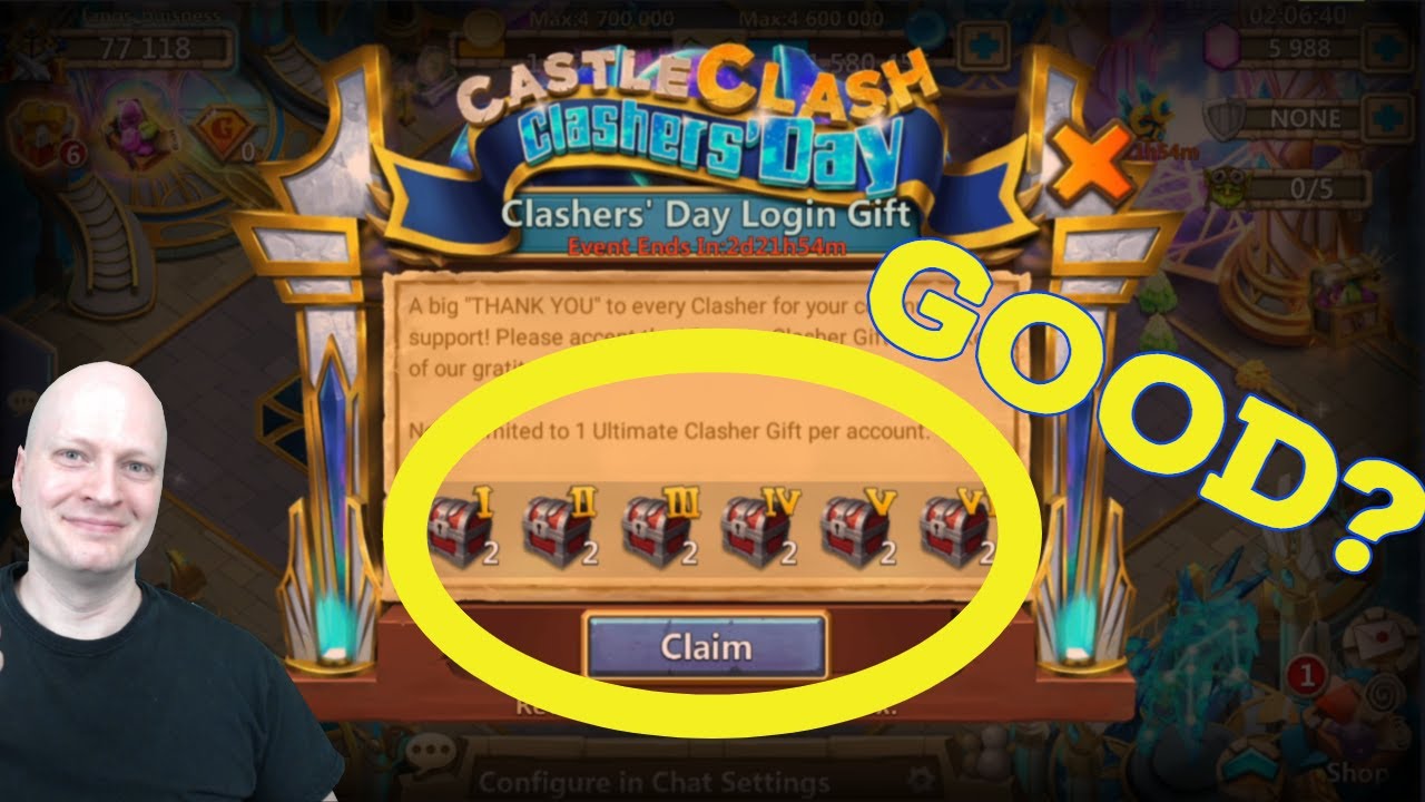 Castle Clash Clashers' Day | Big Rewards | Skeletica | 1 For 1 | Igniting stones