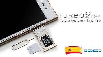 Tutorial dual sim + tarjeta sd DOOGEE DG900
