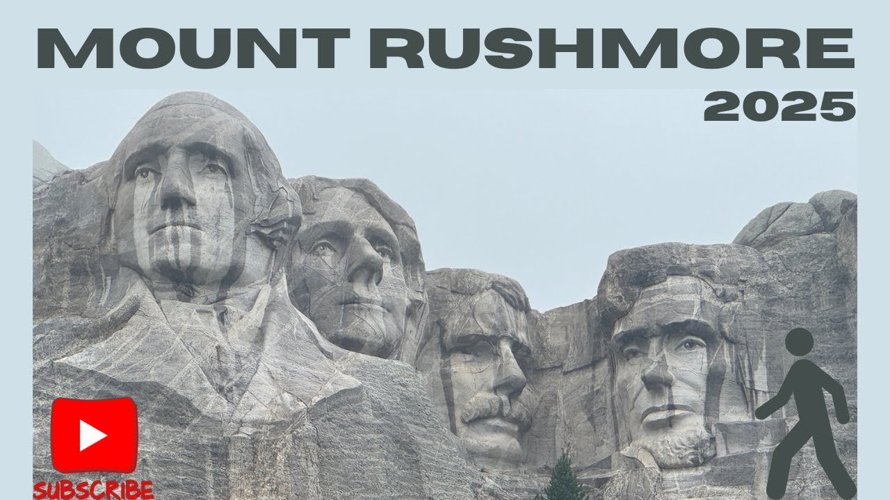 Walking the Presidential Trail at Mount Rushmore | Scenic No Commentary Tour" - South Dakota - 2025