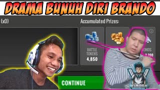 Reaction Drama Bunuh Diri Brando Windah Basudara  Sniper 3d  Youtube Reaction