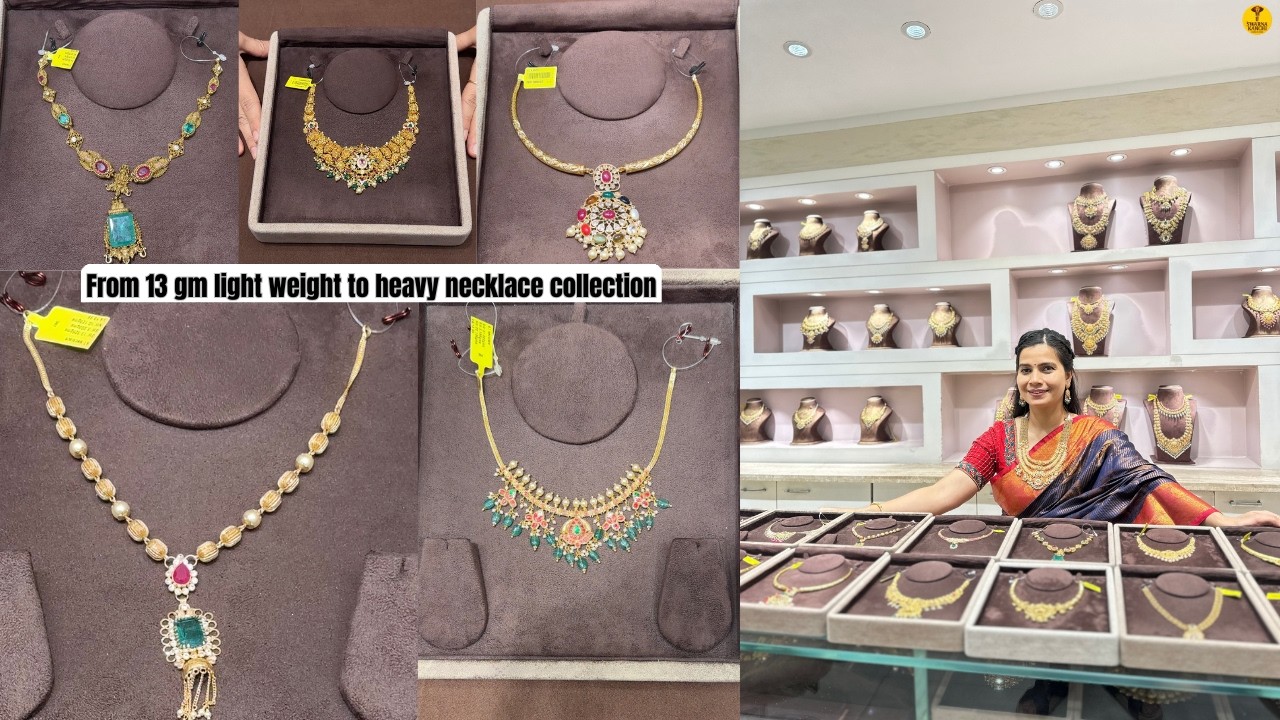 Коллекция ожерелий от легких (13 г) до тяжелых | Новейшие элегантные модели с кодами и ценами
