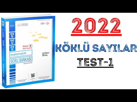 (2022)345 TYT MATEMATİK | KÖKLÜ SAYILAR TEST-1 | #yks2022 #tyt2022 #2022tayfa #345