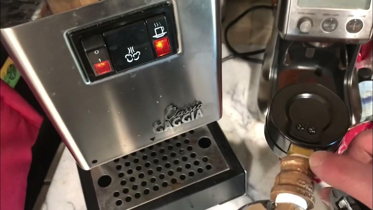 Gaggia Classic Super Easy Pressure Gauge for under 20!! YouTube