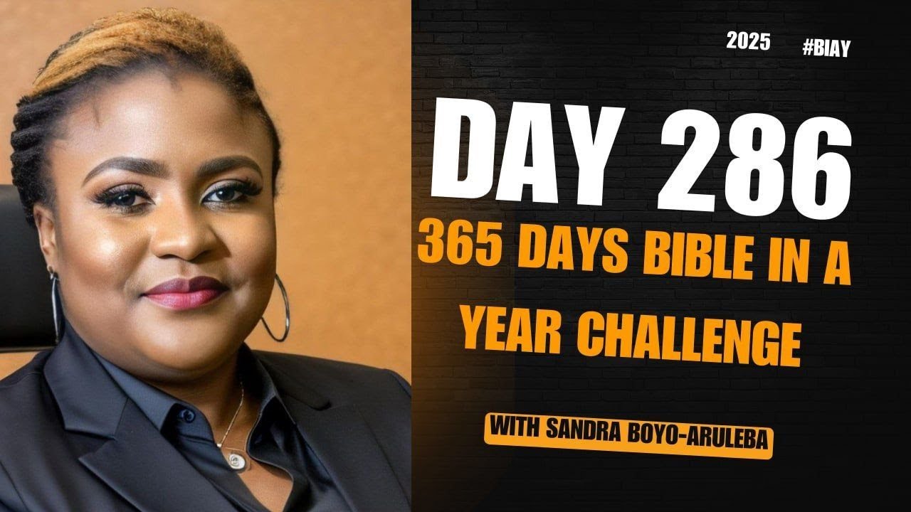 Day 286 Day 286 of 365 Days Bible Challenge. October 13th, 2025 - YouTube
