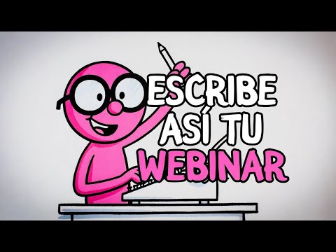 Así puedes ESCRIBIR tu WEBINAR
