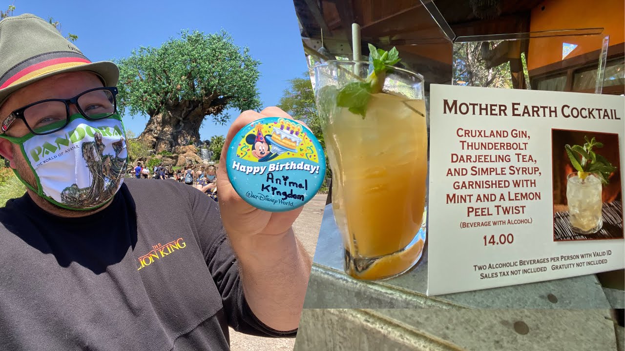 Disney’s Animal Kingdom’s Birthday 2021 | Earth Day Cocktails