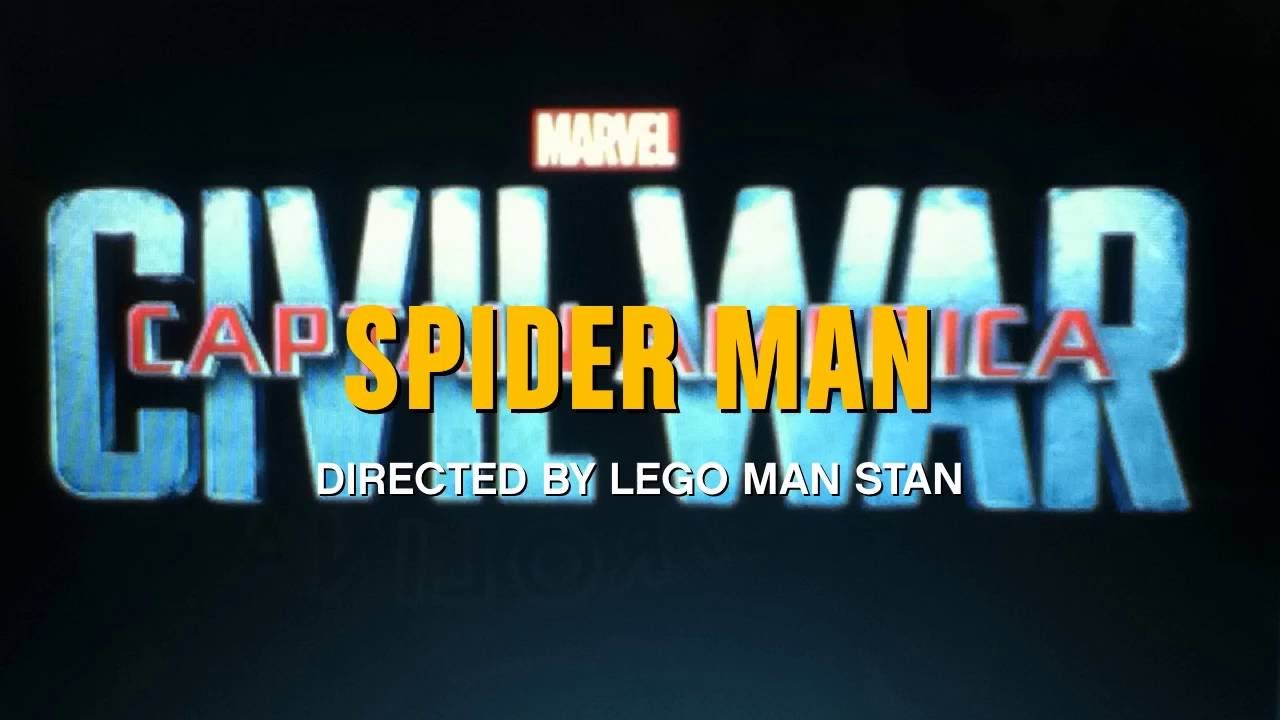 Lego spiderman Civil War.