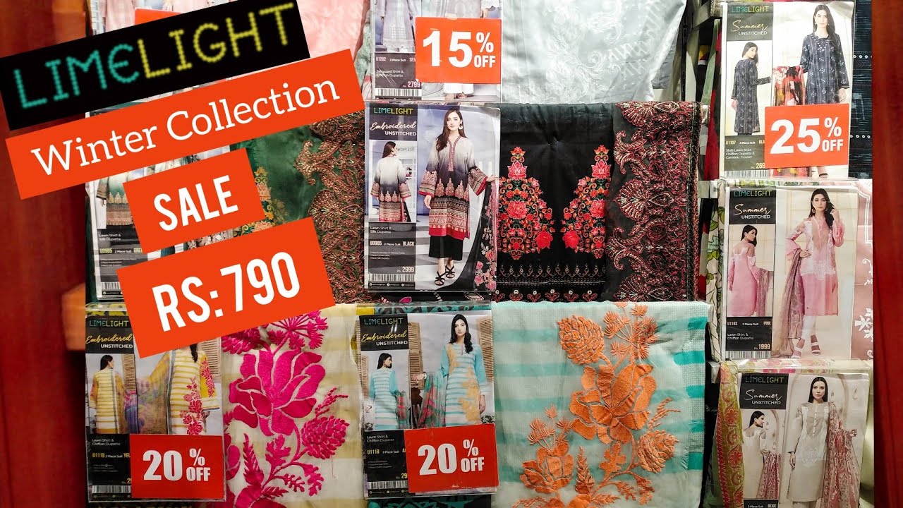 Limelight 40% Off Sale And Winter Collection Vol 2 | Rs: 790