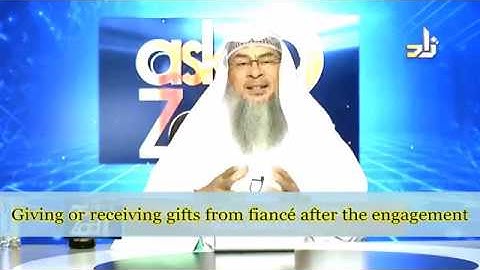 Is accepting gifts from fiance permissible & what about chatting after engagement? - Assim Al Hakeem