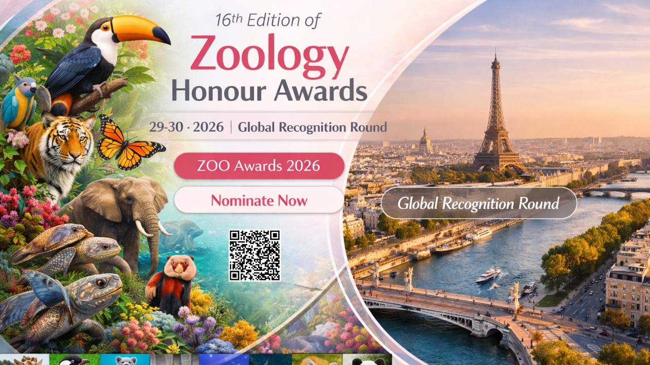π 16th Edition Zoology Honour Awards Awards β¨#worldresearchawards #celebration
