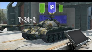 Т-34-2 - Самый убогий танк на 8 уровне!!! / Wot Blitz