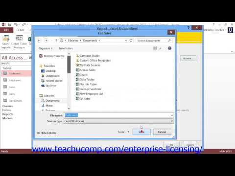 Microsoft Office Access Tutorial 2013 Using Forms 20.2 Employee Group Training