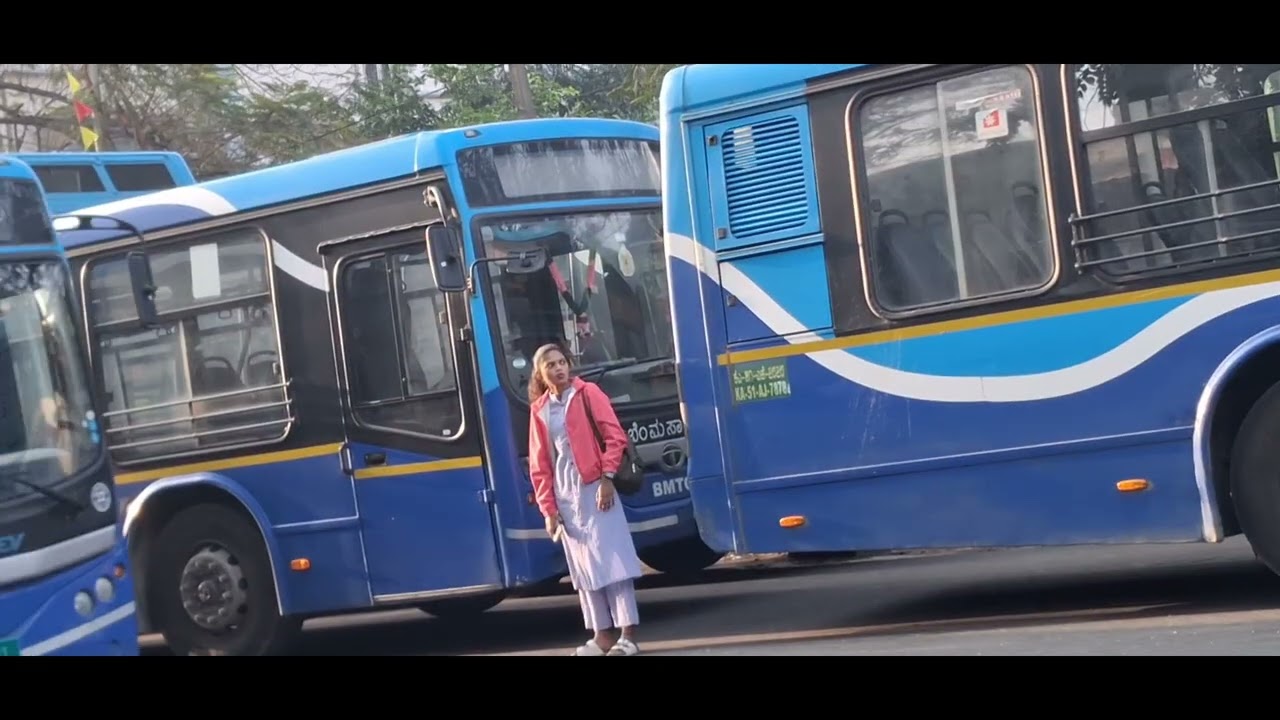 Peenya 2nd stage Bus stand Bangalore 🚍🚍