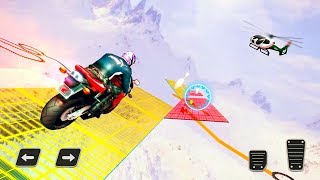 Real Motocross Airplane Stunt Bike Racing Game - Motocross Bike Stunts 3D Game screenshot 5