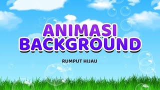 Animasi Background Rumput Hijau