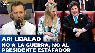 NO A LA GUERRA, NO AL PRESIDENTE ESTAFADOR | El editorial de Ari Lijalad