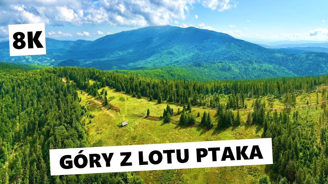 Krajobrazy lata w polskich górach [8K]