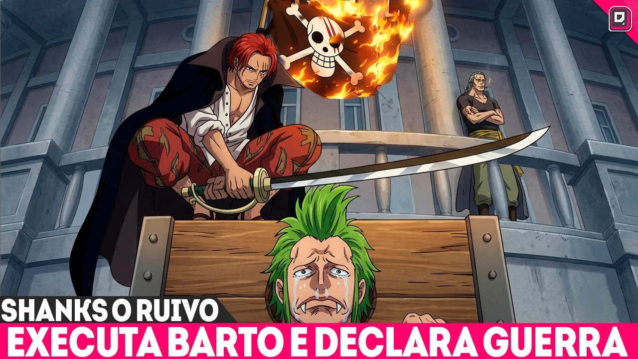 Shanks declara guerra contra luffy e confirma ser vilão em bomba no mundo de one piece
