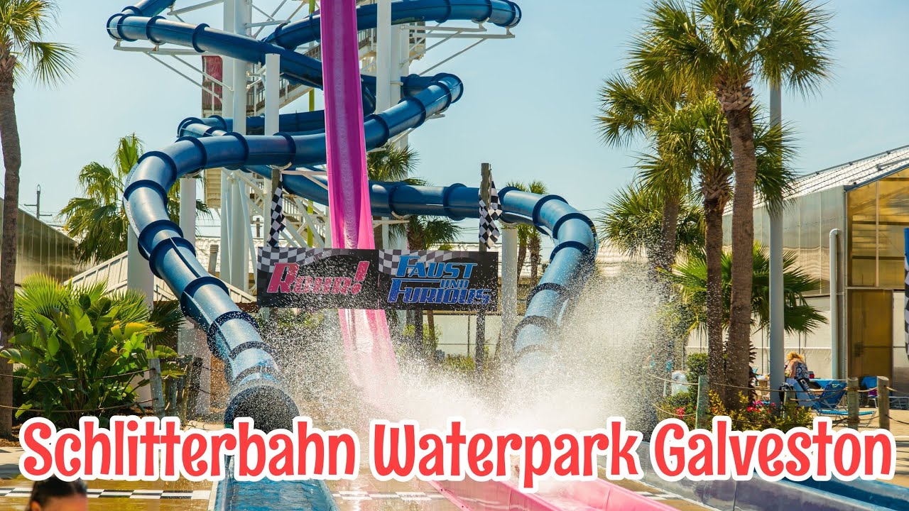 Schlitterbahn Waterpark Galveston Water Park Texas YouTube