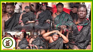 Sad Atmosphere As Essumegyamanhene, Nananom &Family Cries Bitterly 1 Week Observation Of Ntotoy3hene