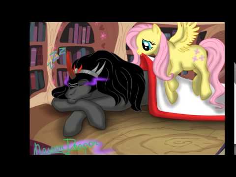 King sombra and fluttershy hey soul sister tribute - YouTube