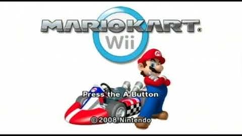Mario Kart Wii Game Intro | Mario