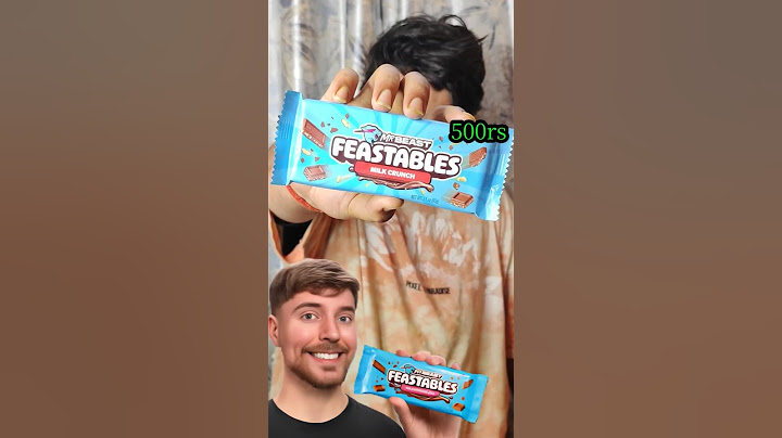 I Tried Mr.beast Chocolate