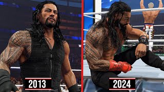 Roman Reigns WrestleMania Win-Loss Record! (WWE 2K)