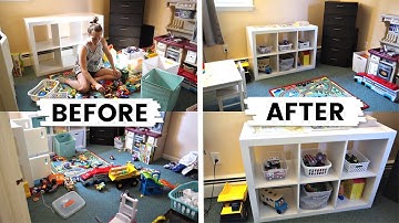 EXTREME PLAYROOM TOY DECLUTTER