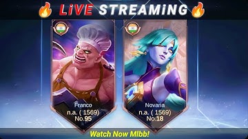 🔥 LIVE | Tank + Mage Combo Domination 😎 | Franco, Valentina, Selena, Novaria OP Gameplay | MLBB Li
