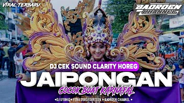 DJ CEK SOUND KARNAFAL TERBARU 2023 BASS HOREG