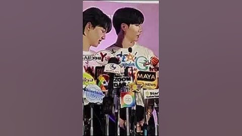 He said it was cold...so Nhu held his hands 🥺🖤 #ZeeNunew #Zeepruk