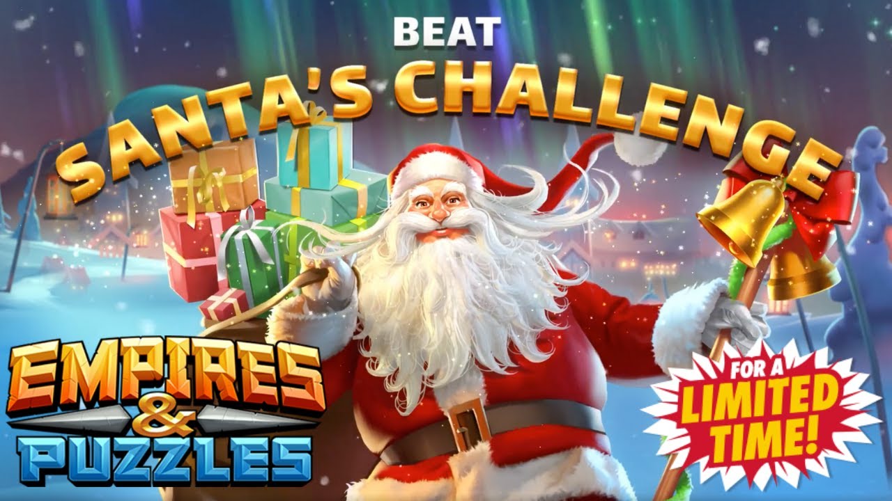 ️ SANTA'S CHALLENGE EVENT IS APPROACHING! WHAT'S NEW? EMPIRES AND