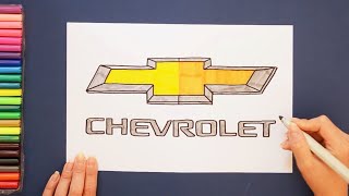 How to draw the Chevrolet Logo