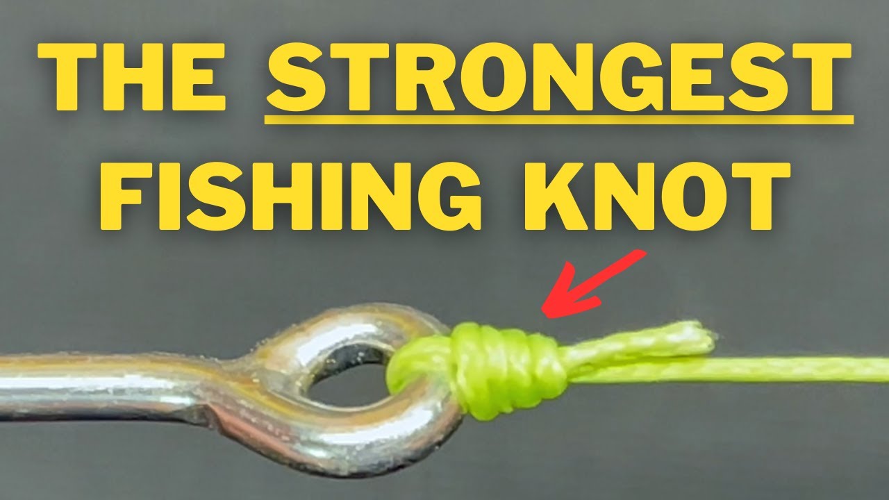 How to tie the Uni Knot! (strongest fishing knot!) - YouTube