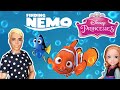 FINDING NEMO! Elsa and Anna and Kristoff Toddlers play finding Nemo Game.