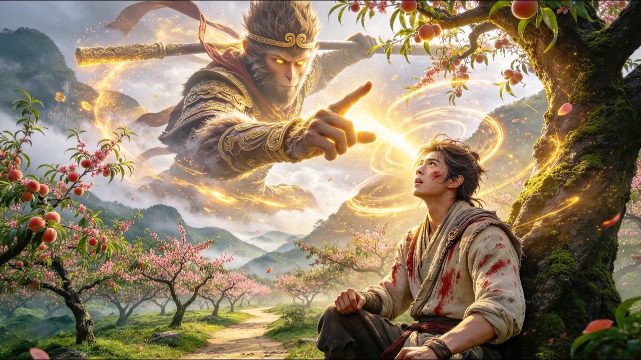傻小子誤入水簾洞,竟得神猴賜下三根金毫!召猴鎮惡霸,開智帶村民致富,喚醒山林萬物,逆襲成桃園守護者!#短剧 #逆袭 #爽文 #情感 #玄幻 #打脸 #movie #cdrama #aivideo