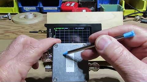 Setting up the NanoVNA for checking baluns and insertion losses Part 2