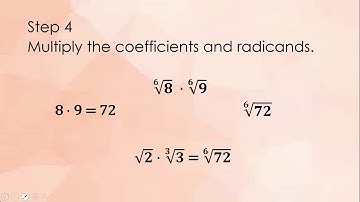Multiplying Radicals with Different Indices