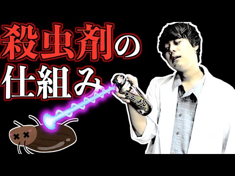 【闇化学】殺虫剤って人間に有害なの…？ 殺虫剤の仕組みを化学的に解説していくぜ！