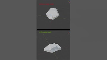The secret edge-trick in Blender: perfect edges with edge slide