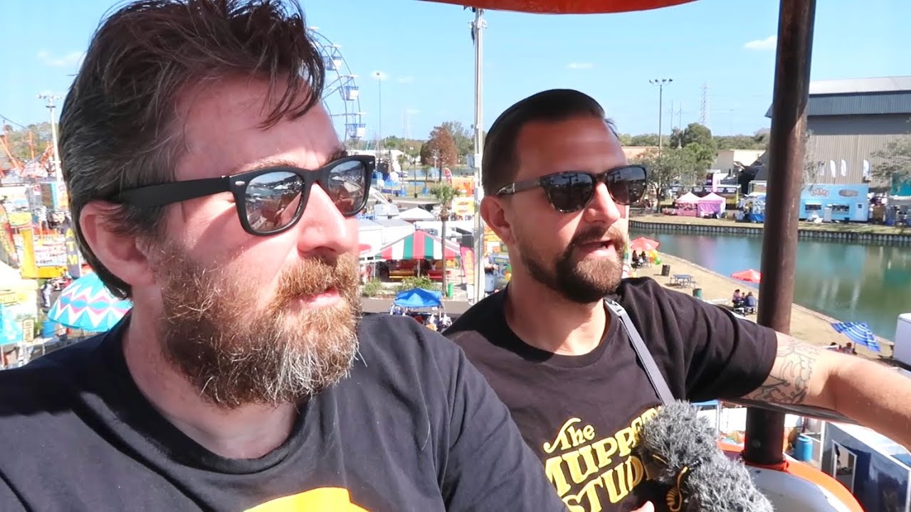 Final Day of Florida State Fair 2022 - Dark Rides & Painful Roller Coaster / Eating Carnival Foods