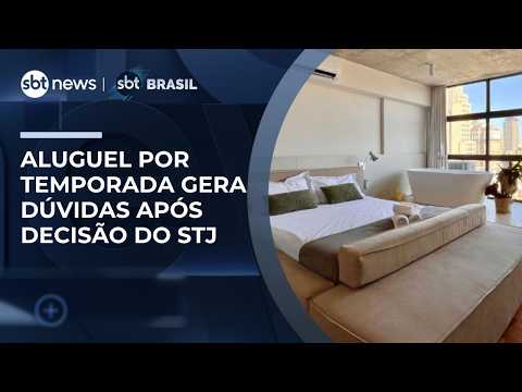 STJ suspends lawsuits over short-term rentals in condos | #SBTBrasil
