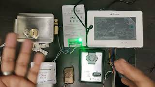 Secureye Video Door Phone & Electronic Rim Lock with Remote, Switch & Mobile App – Complete Demo! screenshot 5