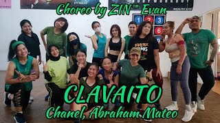 CLAVAITO By Chanel, Abrahan Mateo - Choreo by ZIN™ Evan #zumba #bachata  #workout