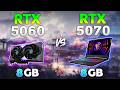 RTX 5070 Laptop vs RTX 5060 Desktop - Test in 10 Games
