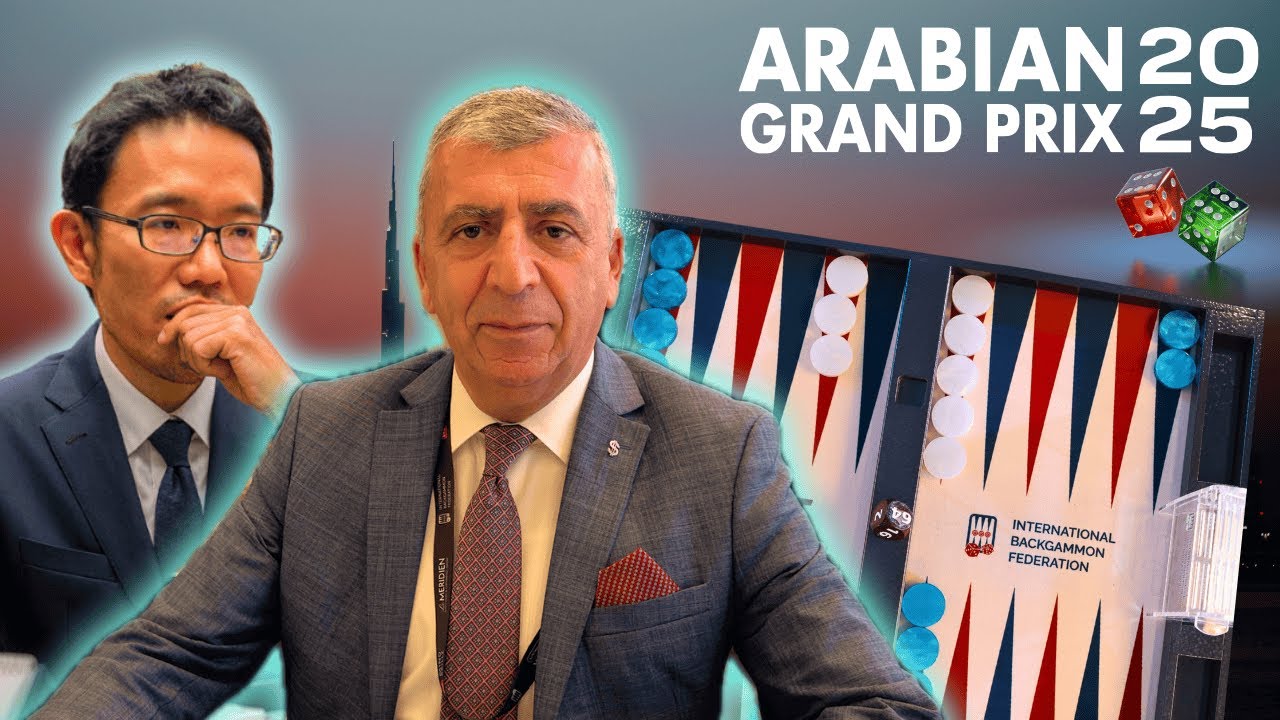 Гран-при Аравии по нардам 2025 ▸ Мочи 🇯🇵 против 🇦🇲 Хачика Меликяна